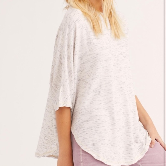 Free People | We The Free Kelly’s Tee Size S Ivory Combo - Picture 1 of 11